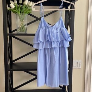 Zara ruffle dress